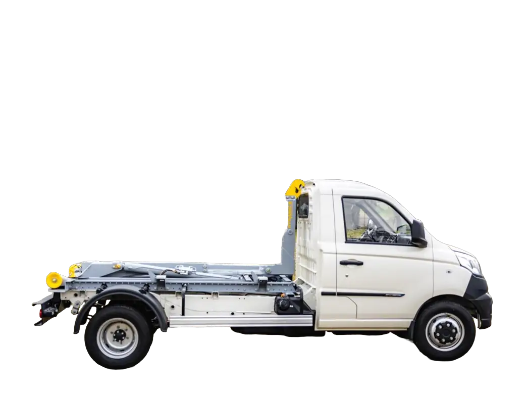 Piaggio Porter NP6: Hakengerät für Abrollmulden