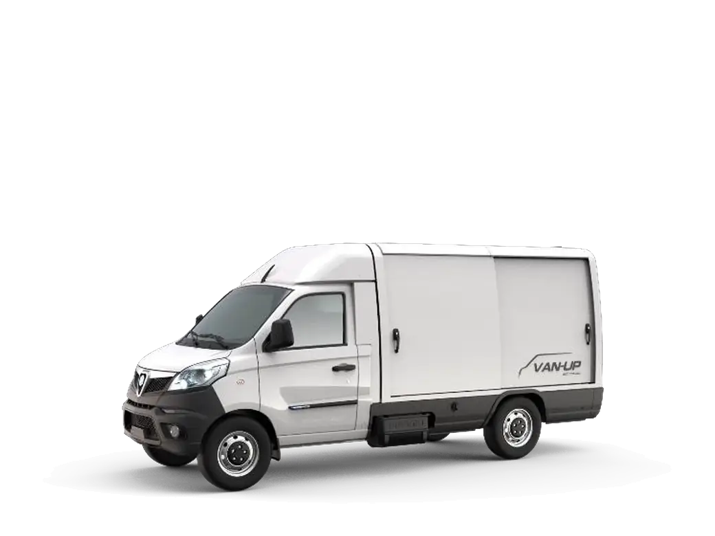 Piaggio Porter NP6: Van-Aufbau mit Schiebetüren
